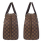 LOUIS VUITTON Handbag N41455 PVC, Leather Brown Gold Metal Handbag Boston Duffel bag Damier Nolita Women Used Authentic