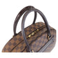 LOUIS VUITTON Handbag N41455 PVC, Leather Brown Gold Metal Handbag Boston Duffel bag Damier Nolita Women Used Authentic