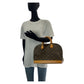 LOUIS VUITTON Handbag M51130 PVC, Leather Brown Gold Metal Handbag Monogram Alma PM Women Used Authentic