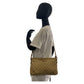 GUCCI Shoulder Bag GG canvas Beige Pink Gold Metal Crossbody Shoulder Bag Messenger Bag Sherry line Women Used Authentic