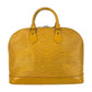 LOUIS VUITTON Handbag M52149 Epi Leather Tassili Yellow GoldMetal Handbag Epi Alma Women Used Authentic