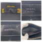 PRADA Long Wallet Purse Nylon black Long Wallet Purse Women Used Authentic
