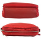 PRADA Shoulder Bag Nylon Red Silver Metal Crossbody Shoulder Bag Pochette Test Triangle With logo Women Used Authentic