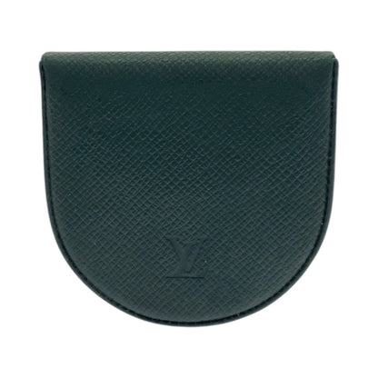 LOUIS VUITTON Coin case M30374 leather Epithea dark green Coin case Coin Pocket Unisex Taiga Portonet cuvette Women(Unisex) Used Authentic