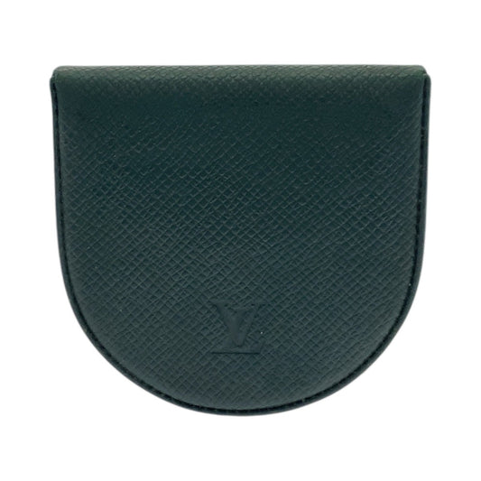 LOUIS VUITTON Coin case M30374 leather Epithea dark green Coin case Coin Pocket Unisex Taiga Portonet cuvette Women(Unisex) Used Authentic