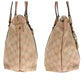 GUCCI Tote Bag 141470 PVC Pink Gold Metal Tote Bag Shoulder Bag Guccisima Women Used Authentic