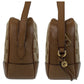 GUCCI Shoulder Bag 449413 GG canvas, leather Brown Gold Metal Crossbody Shoulder Bag Pochette Women Used Authentic