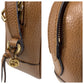 GUCCI Shoulder Bag 449413 GG canvas, leather Brown Gold Metal Crossbody Shoulder Bag Pochette Women Used Authentic