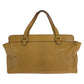 GUCCI Handbag 121551 leather Brown Gold Metal Blondy Women Used Authentic