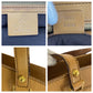 GUCCI Handbag 121551 leather Brown Gold Metal Blondy Women Used Authentic
