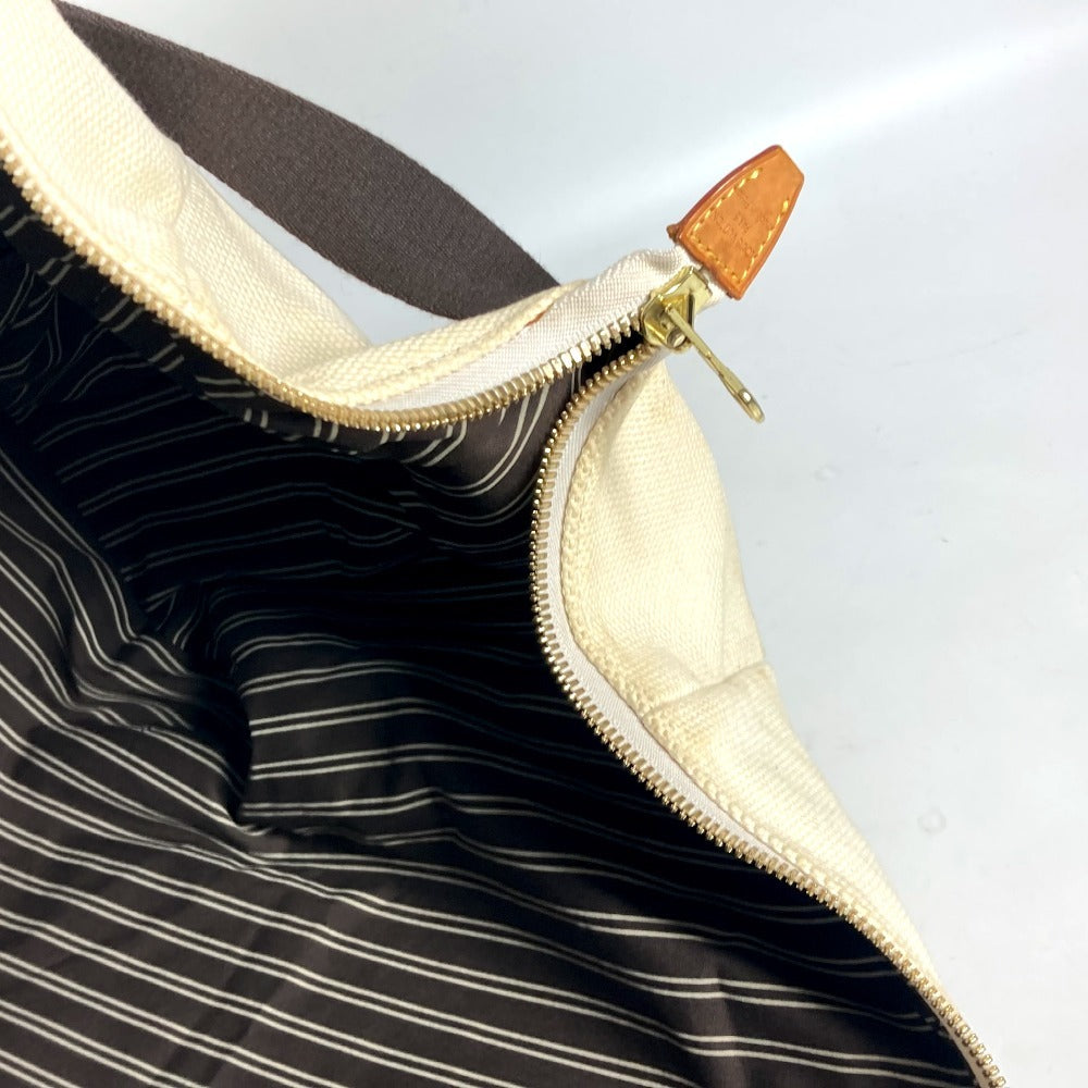 LOUIS VUITTON Boston Duffel bag M40030 canvas white Antigua suck weekend unisex(Unisex) Used Authentic