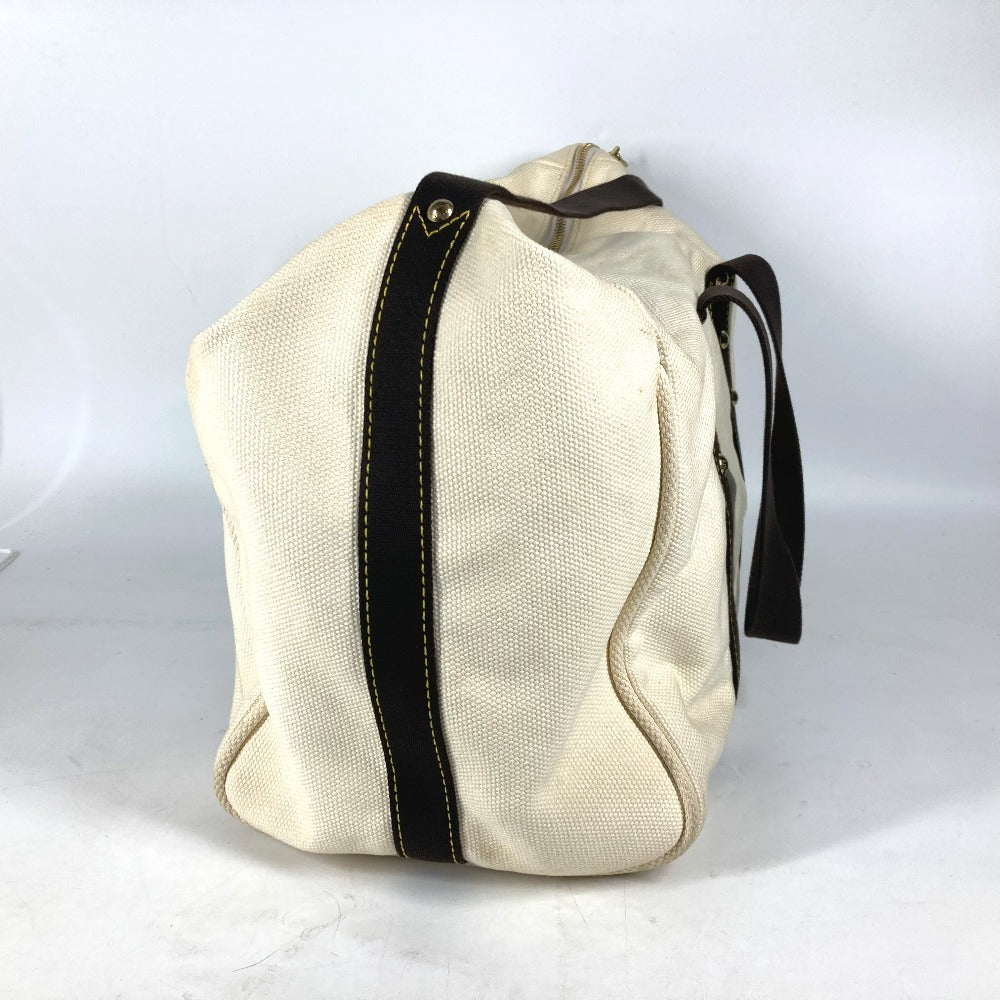 LOUIS VUITTON Boston Duffel bag M40030 canvas white Antigua suck weekend unisex(Unisex) Used Authentic