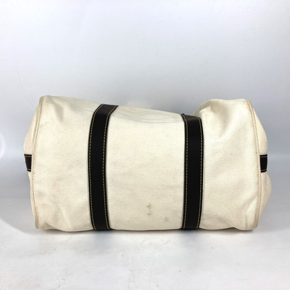 LOUIS VUITTON Boston Duffel bag M40030 canvas white Antigua suck weekend unisex(Unisex) Used Authentic