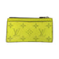 LOUIS VUITTON Coin case M30320 PVC Joanne Yellow Coin case fragment case Taigalama Coin card holder mens(Unisex) Used Authentic