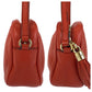 GUCCI Shoulder Bag 308364 leather Red Gold Metal Soho Interlocking