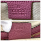 GUCCI Tote Bag 282309 leather Pink Gold Metal Tote Bag Shoulder Bag Soho Interlocking Women Used Authentic