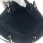 GUCCI Tote Bag 31244 GG canvas Black SilverMetal Tote Bag handbag Women Used Authentic