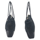 PRADA Tote Bag Nylon Black black Tote Bag Shoulder Bag Handbag Unisex Test Triangular logo Women Used Authentic