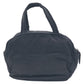 PRADA Handbag Nylon Navy Test Beads logo Women Used Authentic