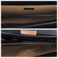PRADA Business bag leather Black SilverMetal Business bag briefcase Safiano mens Used Authentic