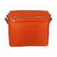 LOUIS VUITTON Shoulder Bag M30618 leather Orange SilverMetal Taiga Roman PM