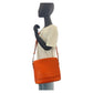 LOUIS VUITTON Shoulder Bag M30618 leather Orange SilverMetal Taiga Roman PM