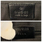 GUCCI Tote Bag 002 1122 GG canvas, leather Black GoldMetal Tote Bag Shoulder Bag Women Used Authentic