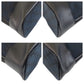 GUCCI Tote Bag 002 1122 GG canvas, leather Black GoldMetal Tote Bag Shoulder Bag Women Used Authentic