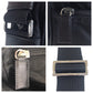 PRADA Shoulder Bag Nylon Black SilverMetal Crossbody Shoulder Bag Test Triangle With logo Women Used Authentic