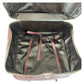 PRADA Boston Duffel bag leather Wine Red SilverMetal Boston Duffel bag Business bag Safiano Triangle With logo mens Used Authentic