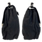 PRADA Business bag Nylon, Leather Black SilverMetal Business bag briefcase Test mens Used Authentic