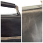 PRADA Business bag Nylon, Leather Black SilverMetal Business bag briefcase Test mens Used Authentic