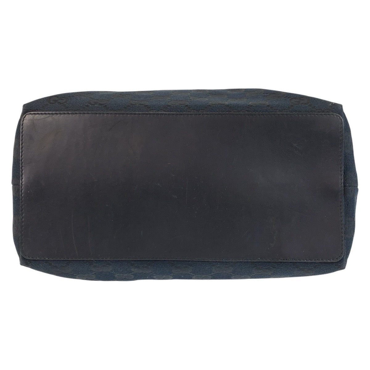 GUCCI Tote Bag 002 1098 GG canvas, leather Black GoldMetal Tote Bag Shoulder Bag Women Used Authentic