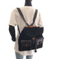 GUCCI Backpack 003 2058 Suede, Leather black Backpack Backpack Bamboo Women Used Authentic