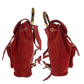 GUCCI Backpack 003 1956 0030 Suede, Leather Red Backpacks & Daypacks Backpacks Bamboo Women Used Authentic