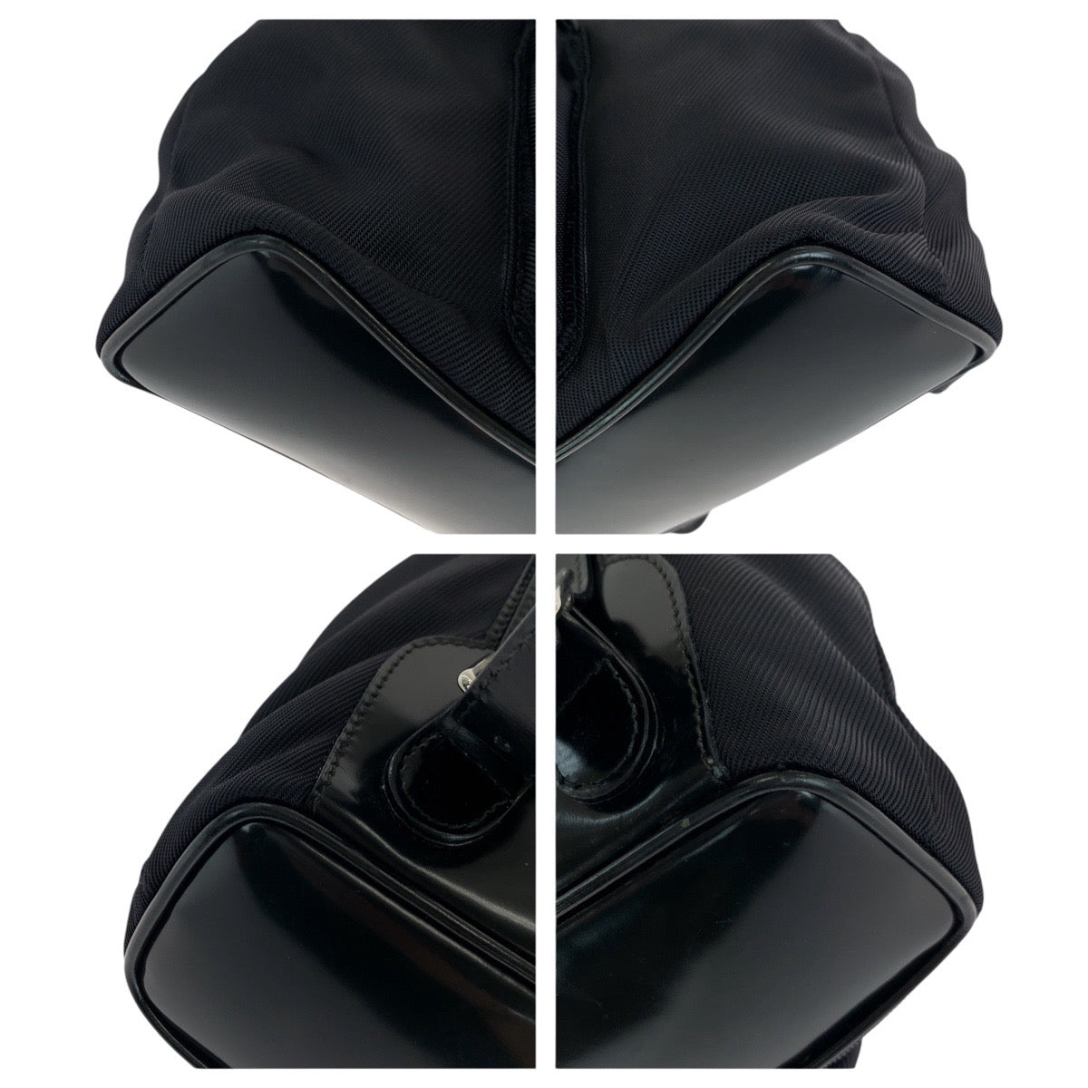 GUCCI Backpack 003 1998 0030 leather black Backpacks & Daypacks Backpacks Bamboo Women Used Authentic