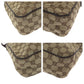 GUCCI Shoulder Bag 131211 GG canvas Beige Brown SilverMetal Shoulder Bag Crossbody Women Used Authentic