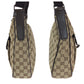 GUCCI Shoulder Bag 131211 GG canvas Beige Brown SilverMetal Shoulder Bag Crossbody Women Used Authentic