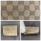 GUCCI Tote Bag 130736 GG canvas, leather Beige Gold Metal Tote Bag Shoulder Bag Abbey Women Used Authentic
