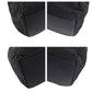 PRADA Tote Bag Nylon Black SilverMetal Tote Bag Shoulder Bag Test Triangle With logo Women Used Authentic