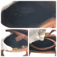 PRADA Tote Bag Nylon Brown Test Beads logo