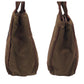 PRADA Tote Bag Nylon Brown Test Beads logo