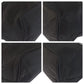 PRADA Tote Bag Nylon Black SilverMetal Tote Bag Shoulder Bag Test Triangle With logo Women Used Authentic