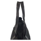 PRADA Tote Bag Nylon Black SilverMetal Tote Bag Shoulder Bag Test Triangle With logo Women Used Authentic