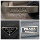 PRADA Shoulder Bag Nylon Black black Hobo Shoulder Bag Handbag Test Triangular logo Women Used Authentic