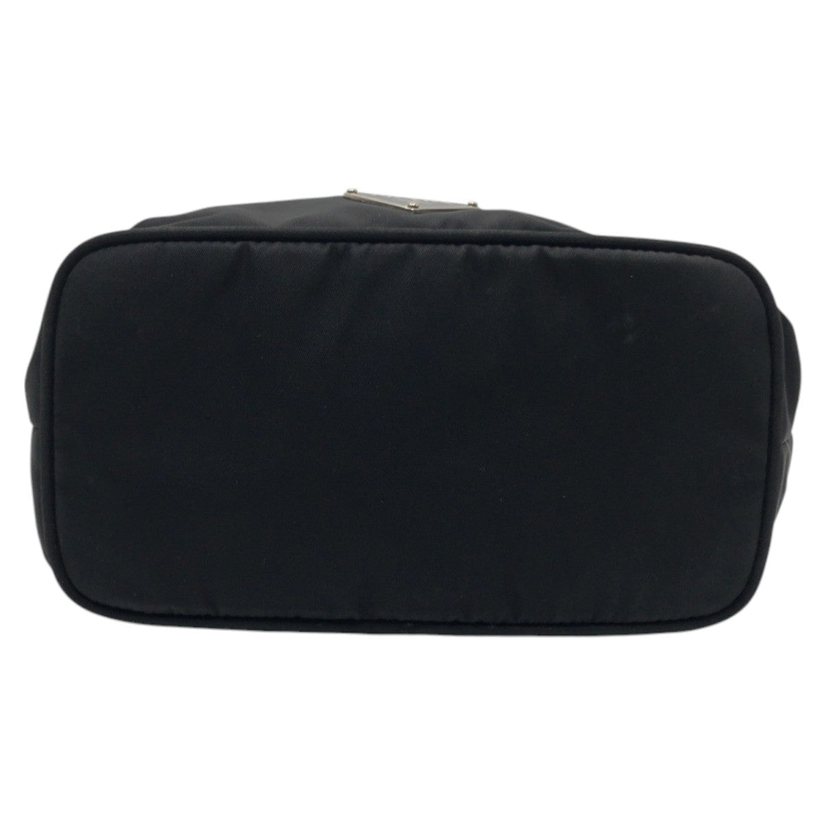 PRADA Shoulder Bag Nylon Black black Hobo Shoulder Bag Handbag Test Triangular logo Women Used Authentic