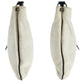 GUCCI Shoulder Bag 001 4014 001013 cotton Ivory Black SilverMetal Hobo One Shoulder Bag Women Used Authentic