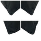 PRADA Shoulder Bag Nylon Black SilverMetal Shoulder Bag Sacoche Test Triangle With logo Women Used Authentic