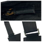 PRADA Shoulder Bag Nylon Black SilverMetal Shoulder Bag Sacoche Test Triangle With logo Women Used Authentic
