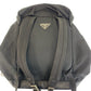 PRADA Backpack Nylon, Leather black Backpacks, Daypacks, Backpacks, Unisex Testo Saffiano Triangle With logo Women Used Authentic